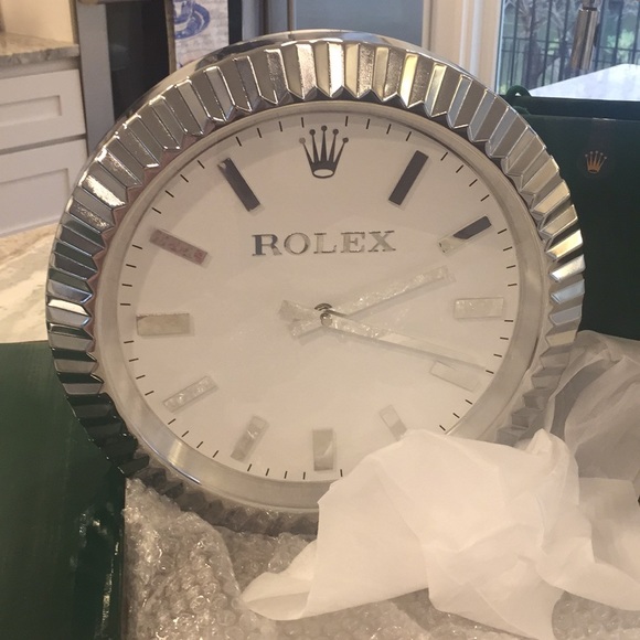 Rolex Other - Rolex Clock Oyster Quartz  Dealer Display A6409